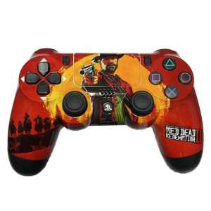 دسته بازی PS4 طرح Dead Red